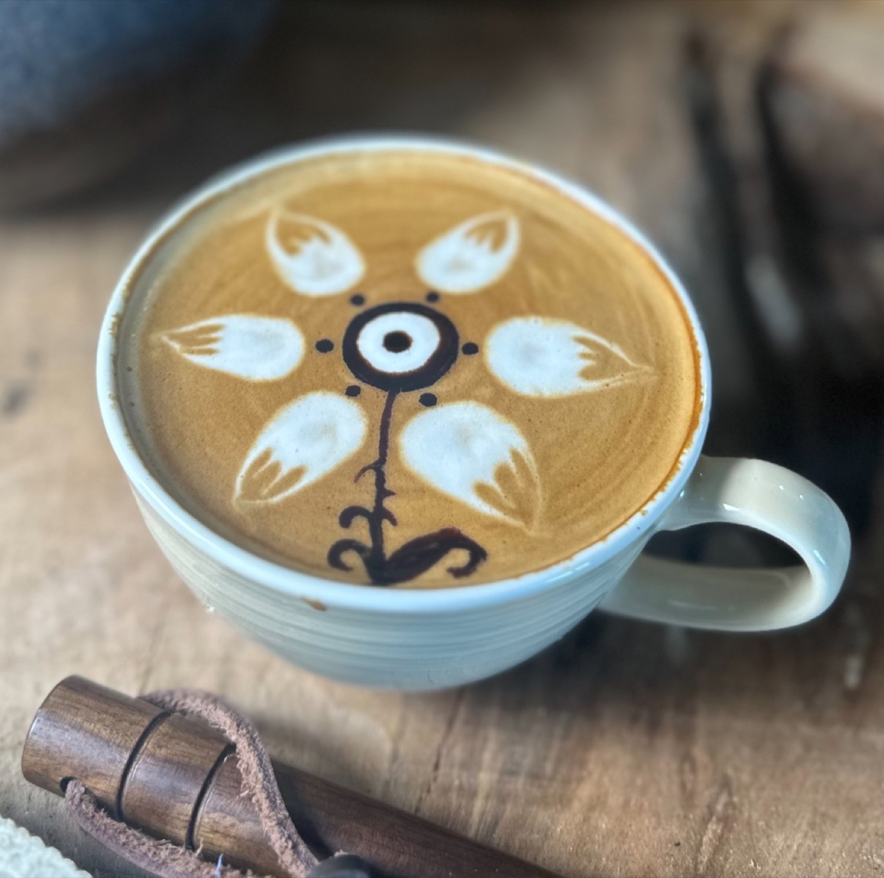 Latte Art Beispiel