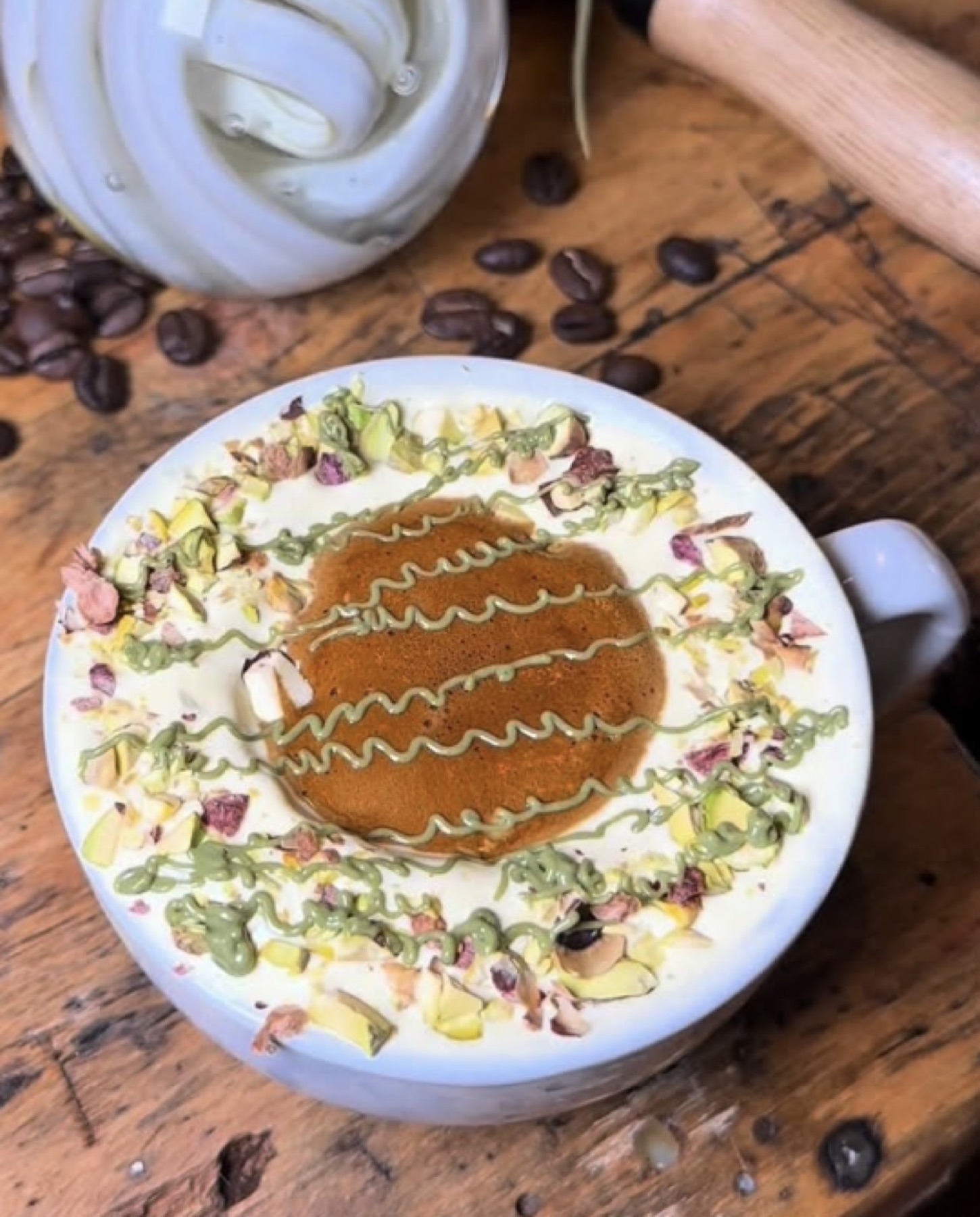 Latte Art Beispiel